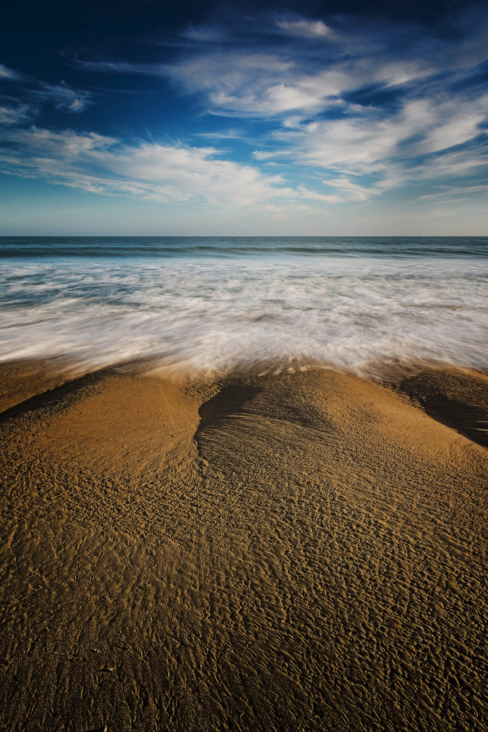 Beach with waves