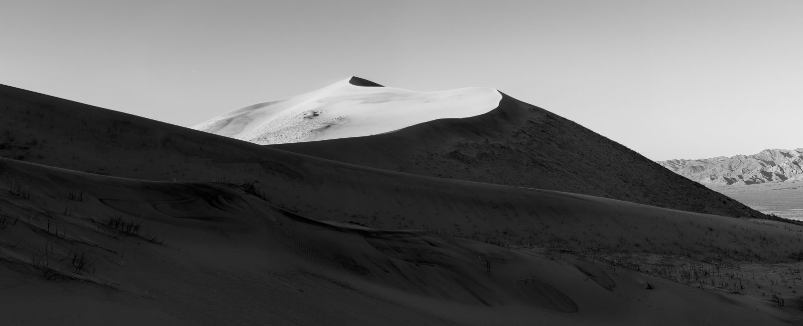 Sand dune at Mojave Desert, California
