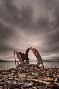 Twisted metal with stormy skies