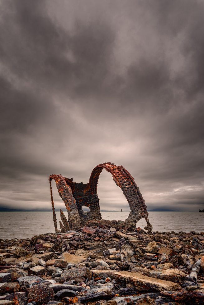 Twisted metal with stormy skies