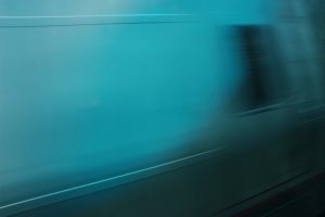 moving train car