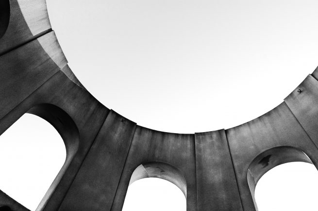 Building detail at Stanford University