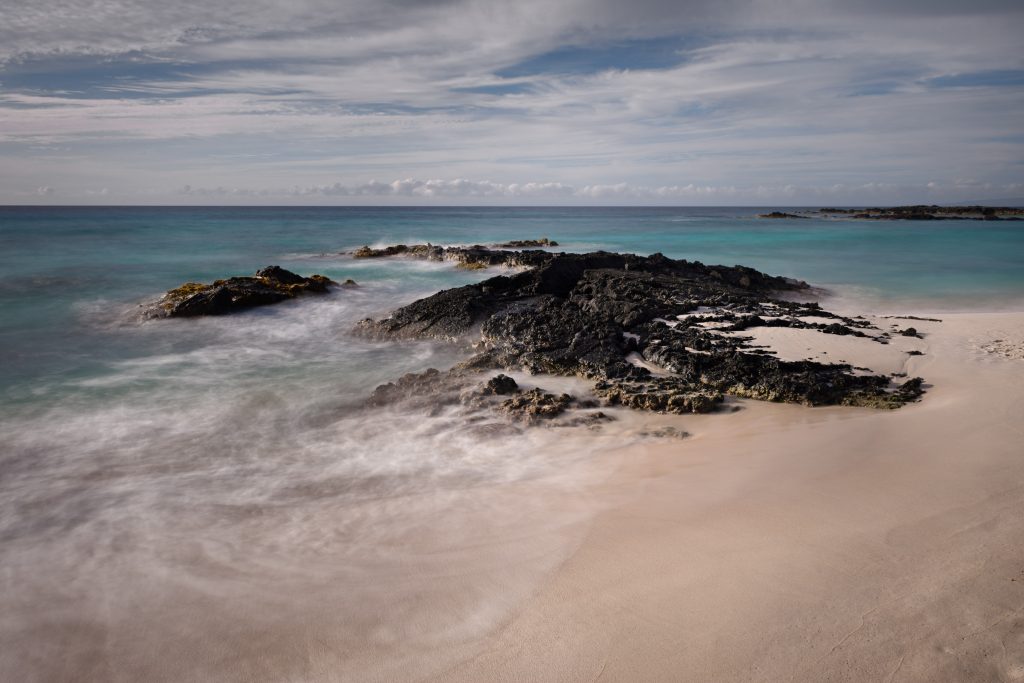 Hawaii ocean and rocks