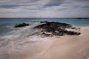 Hawaii ocean and rocks