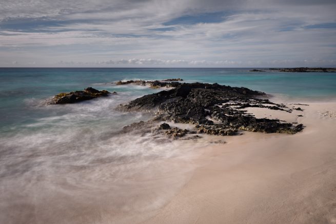 Hawaii ocean and rocks