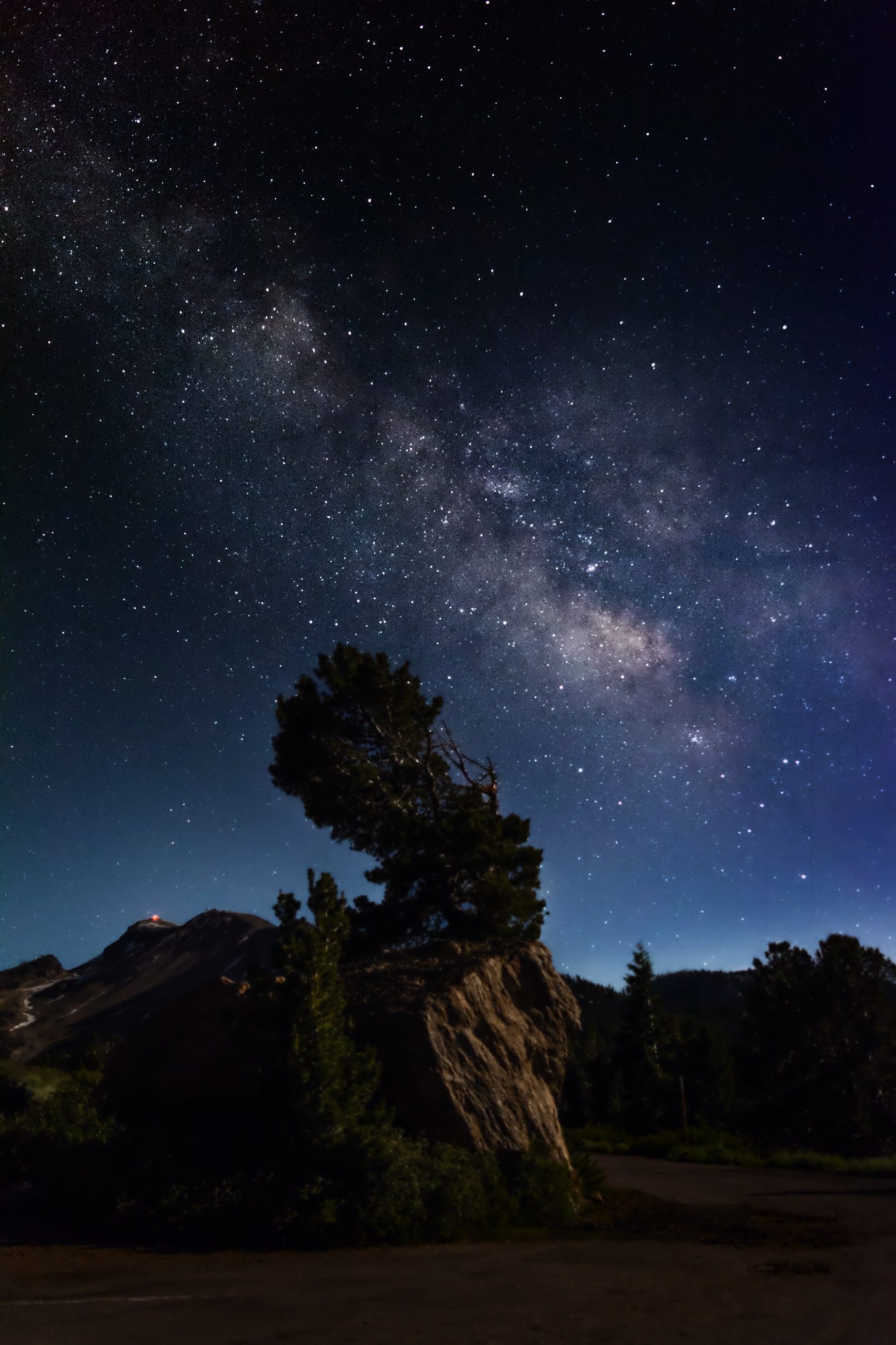 Milky Way stars in Sierras
