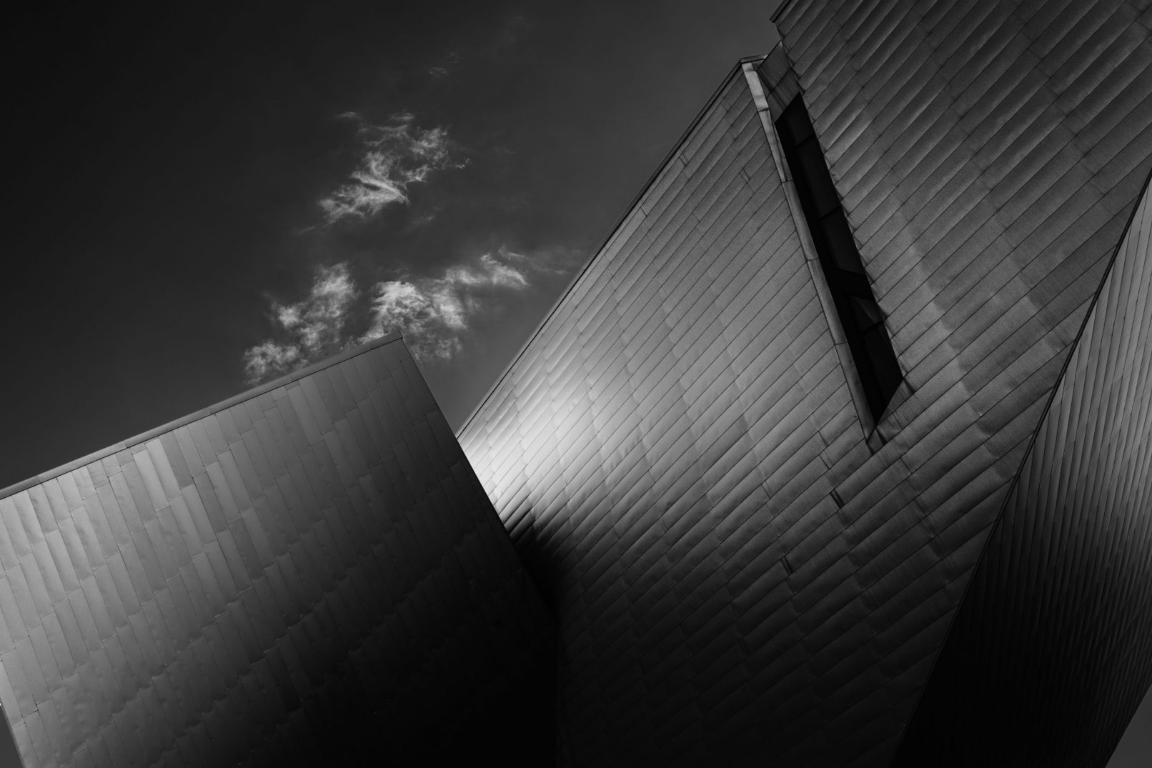 Denver Art Museum designed by architect Daniel Libeskind