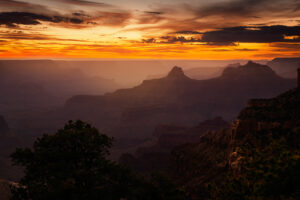Sunset at Grand Canyon, Arizona