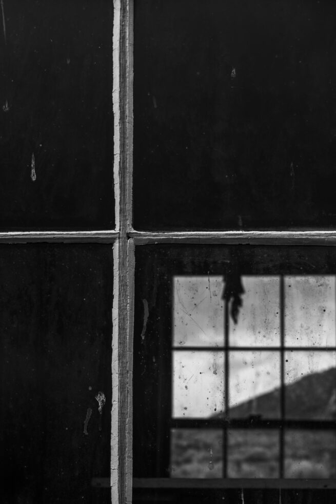 Window in Bodie, California ghost town